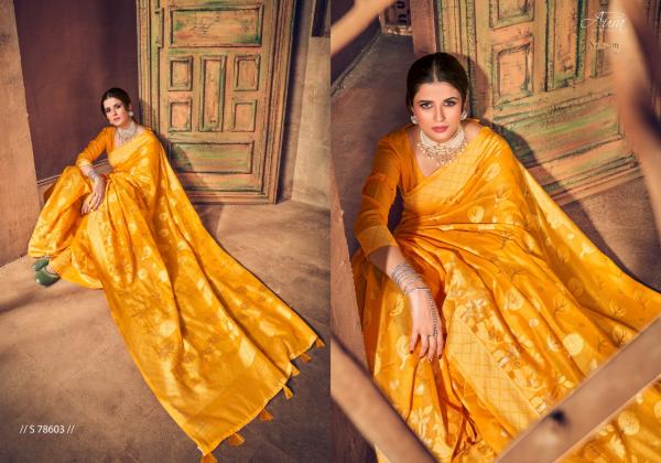 Aura Sutram Indira Party Wear Designer Cotton Saree Collection